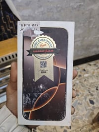 ايفون 16 برو ماكس ذاكره 512 الجهاز مكفول كفاله عامه بطاريه 98 بعده بضم...
