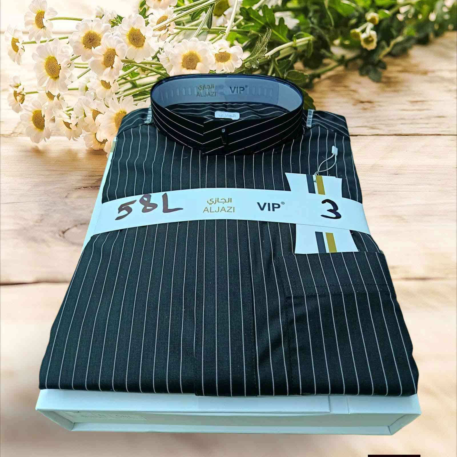 الــــســـعـــر الــــنــهـــائــي﴿ 25,000 ﴾ الف فقط
ــــــــــــــــــــــــــــــــــــــــــــــــــــــــــــــــ
دشــداشــة الــعــمــاري دومــاً فــي الــقــمــة🥇
ـــــــــــــــــــــــــــــــــــــــــــــــــــــــــــــــ
🟥عـــــــــرض خــــــاص🔥🔥🔥🟥
،،،،،،،،،،،،،،،،،،،،،،،،،،، 
🛑ثوب الجازي 🔝
♦نوع القماش ياباني 🇯🇵
♦ياخه فصال سعودي 🇸🇦
♦مخطط سحاب دفن الردن فلات ♣
♦متوفر بستة اشكال 🔥
♦القياسات: 
الطول/56_58_60_62
العرض/XS _S _M _L_ XL _XXL
ـــــــــــــــــــــــــــــــــــــــــــــــــــــــــــــــ 
◻️ تـــنـــويـــه ◻️
تعلن دشداشة العماري عن توفر خدمة توصيل داخل قضاء حديثة 🚕/
مركز قضاء حديثة 2,000 الف دينار 
ناحية بروانة3,000 الف دينار 
ناحية حقلانية 3,000 الف دينار 
سد حديثة 3,000 الف دينار 
مجمع كيثري (k_3) 5,000 الف دينار 
قرية الخفاجية 5,000 الف دينار 
للأتصال أو الأستفسار مراسلة الرقم الاتي واتساب حصراً/ *********** 
ـــــــــــــــــــــــــــــــــــــــــــــــــــــــــــــــــــــ 
◻️ عنوان المحل الأنبار حديثة شارع الحي 
العسكري ملاصق محلات ابو حسين فاهلاً و سهلاً بكم في دشداشة العماري♠ 
ــــــــــــــــــــــــــــــــــــــــــــــــــــــــــــــ 
الفيسبوك دشداشة العماري 
الانستا k__1974s
التيك توك 1974k_s
