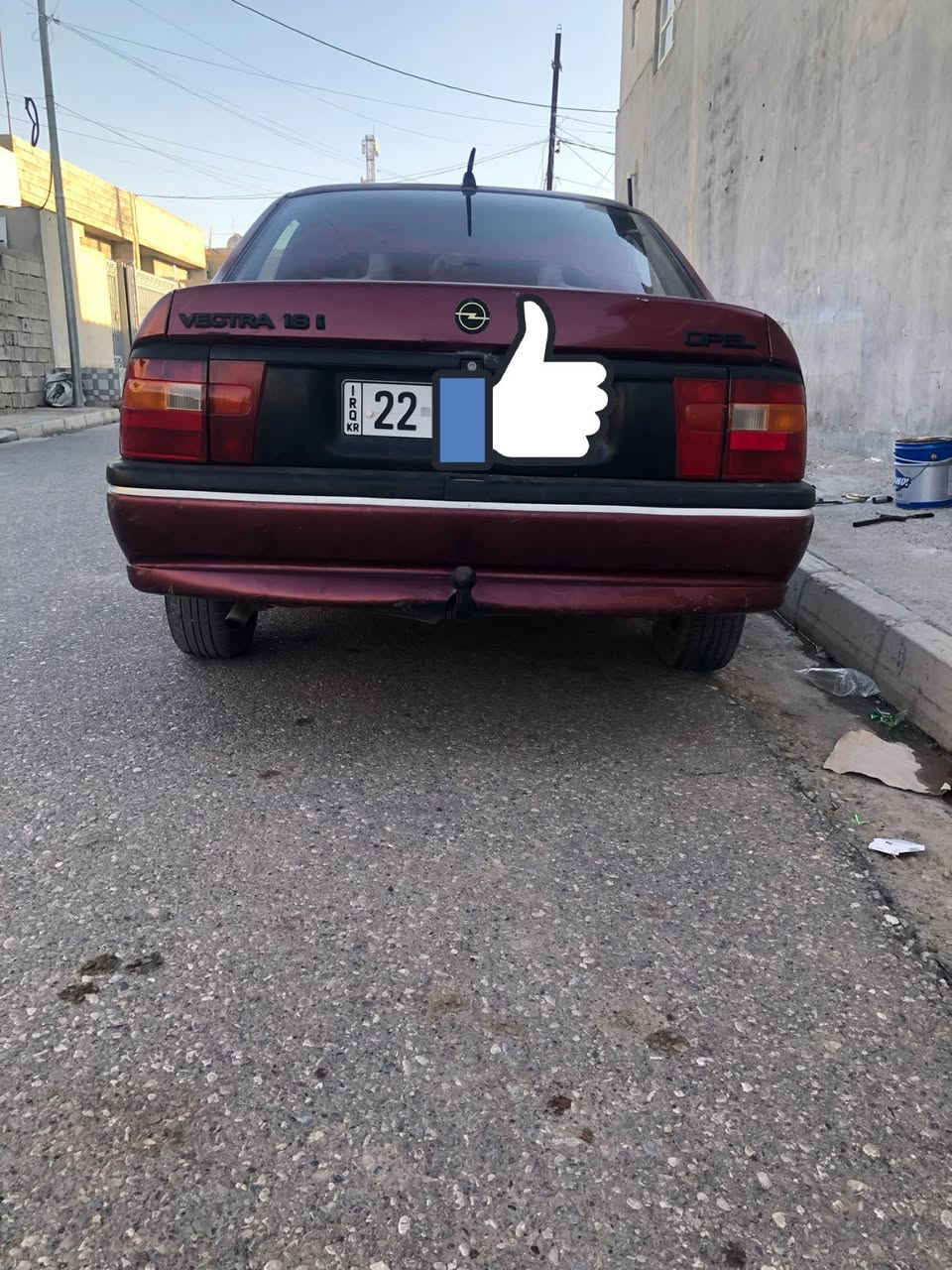 اوبل فكترا 🚘🚘  موديل ٩٣ 
 
حجم ١٨ مرغوب✅ 
كيجات وايرمنية هاند بريك  - شغال ✅

قفل مركزي ✅
هزة جديد 
رقم وسنوية لل ٣١ 

اخوان سياره كاملة وجاهزة بدون صبغ بدون ضرر 
مال جناي 

سعرها ٤٣👉👉👉 
مكانها موصل النمرود 
***********
