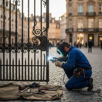 الحديد يتكلم.. بس الخبرة هي اللي تخليه "تحفة"! 🔥 ​ليش تتعب نفسك مع شغل...