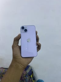 ايفون 14 ذاكره128 بيع او مراوس مبدل بطاريه ممتازه✅ مبدل ضهر✅ الكامره ا...