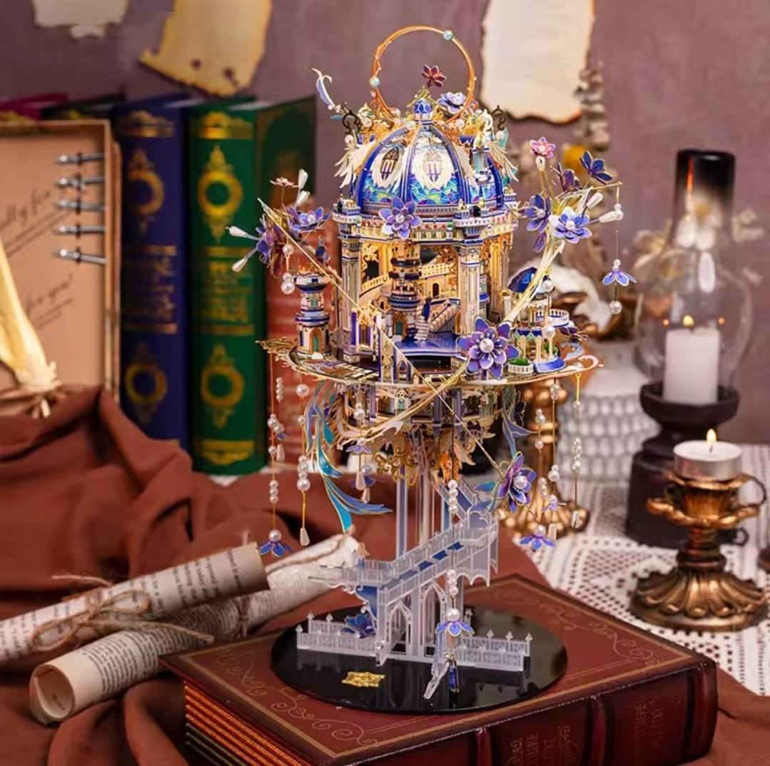 السلام عليكم 

نموذج "روميو وجولييت" (Romeo and Juliet) معدني ثلاثي الأبعاد (3D) من ماركة MU الذي يأتي على شكل صندوق موسيقى مضيء.

• المكونات: يتكون من قطع معدنية دقيقة يتم تجميعها بدون الحاجة إلى غراء. 
• الوظيفة: يتحول بعد التجميع إلى صندوق موسيقى يعمل بآلية ميكانيكية ويعزف لحناً رومانسياً. 
• الإضاءة: يشتمل على مجموعات إضاءة تعمل بالصوت لإضفاء لمسة جمالية على النموذج. 

سعره بالموقع غالي انطيني سعر وبالعافية


**إذا كنت صاحب هذا الإعلان وتريد حذفه لأي سبب، رجاءا أرسل رسالة إلى الدعم الفني**