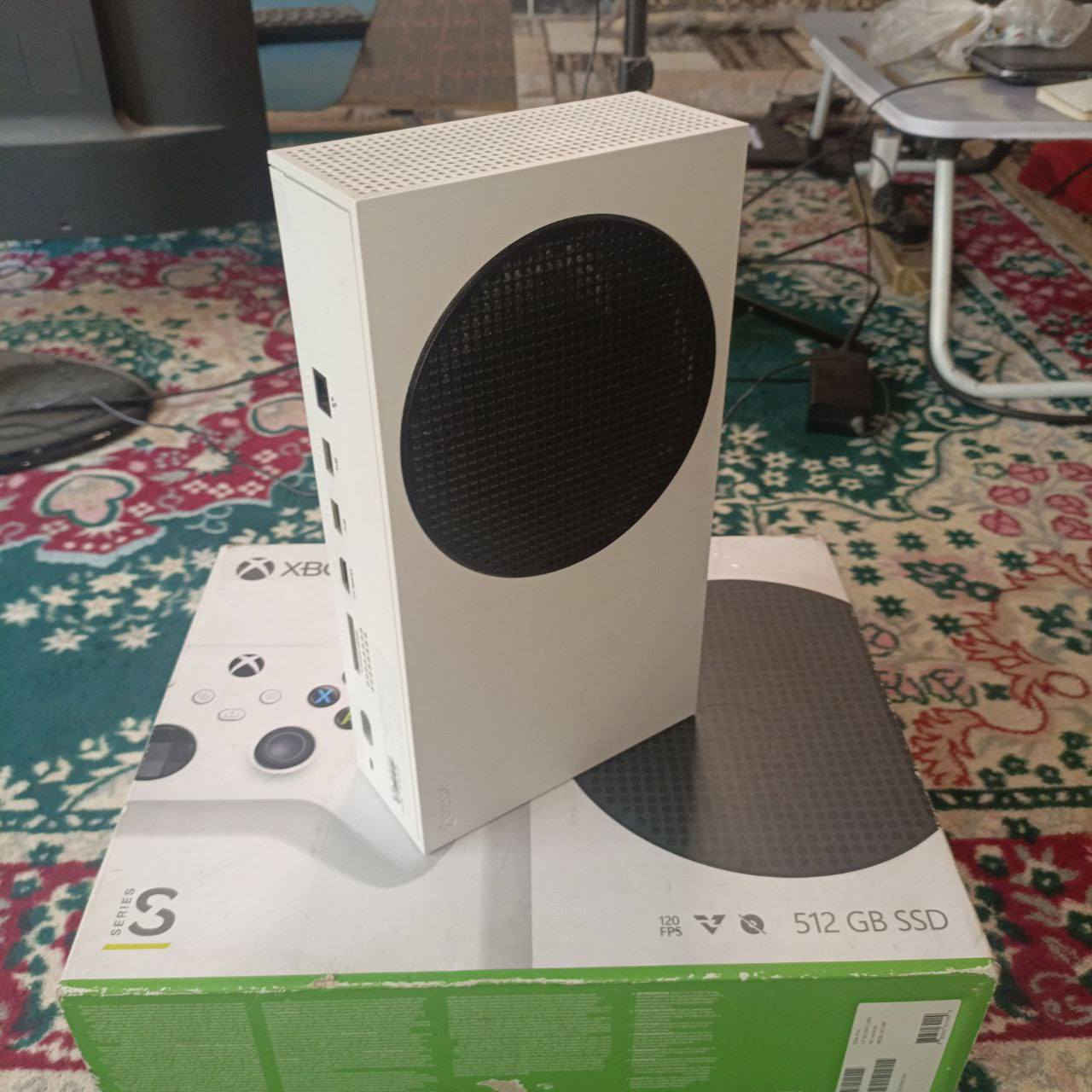 اكس بوكس سيريس اس
ذاكرة 512
يدة واحده
مفعل كيم باس شهرين العاب مملوكة gtav
Call of duty 
بي مجال حك الجية مكاني بغداد الشعلة
335 كامل الملحقات ماكو اي نقص


**إذا كنت صاحب هذا الإعلان وتريد حذفه لأي سبب، رجاءا أرسل رسالة إلى الدعم الفني**