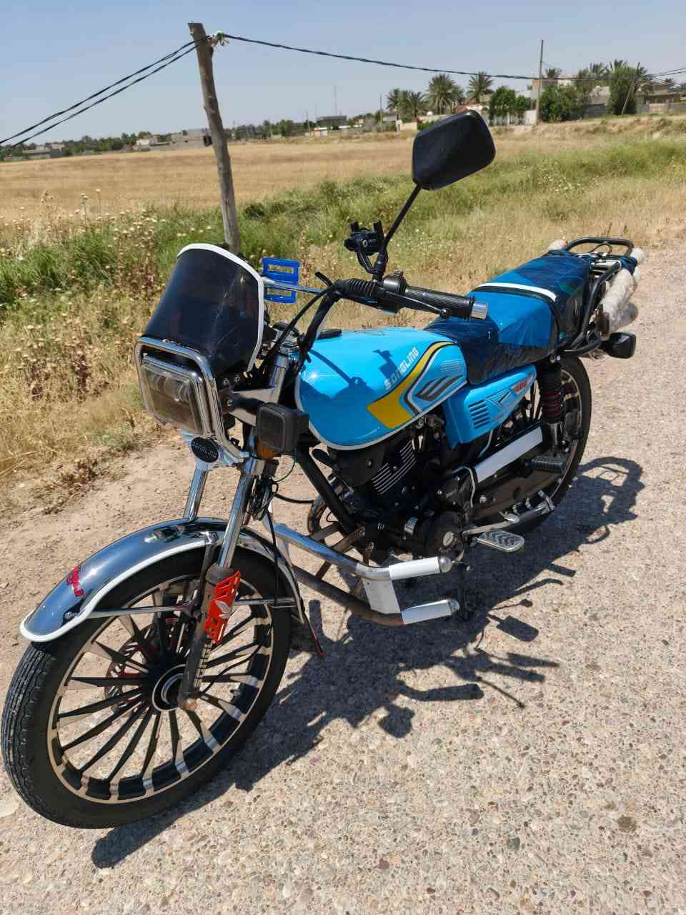 سلام عليكم شباب دراجة للبيع موديل ٢٦ مكينة 200cc العنوان المقدادية قرية البينكاني استفسار على هذا الرقم ***********
