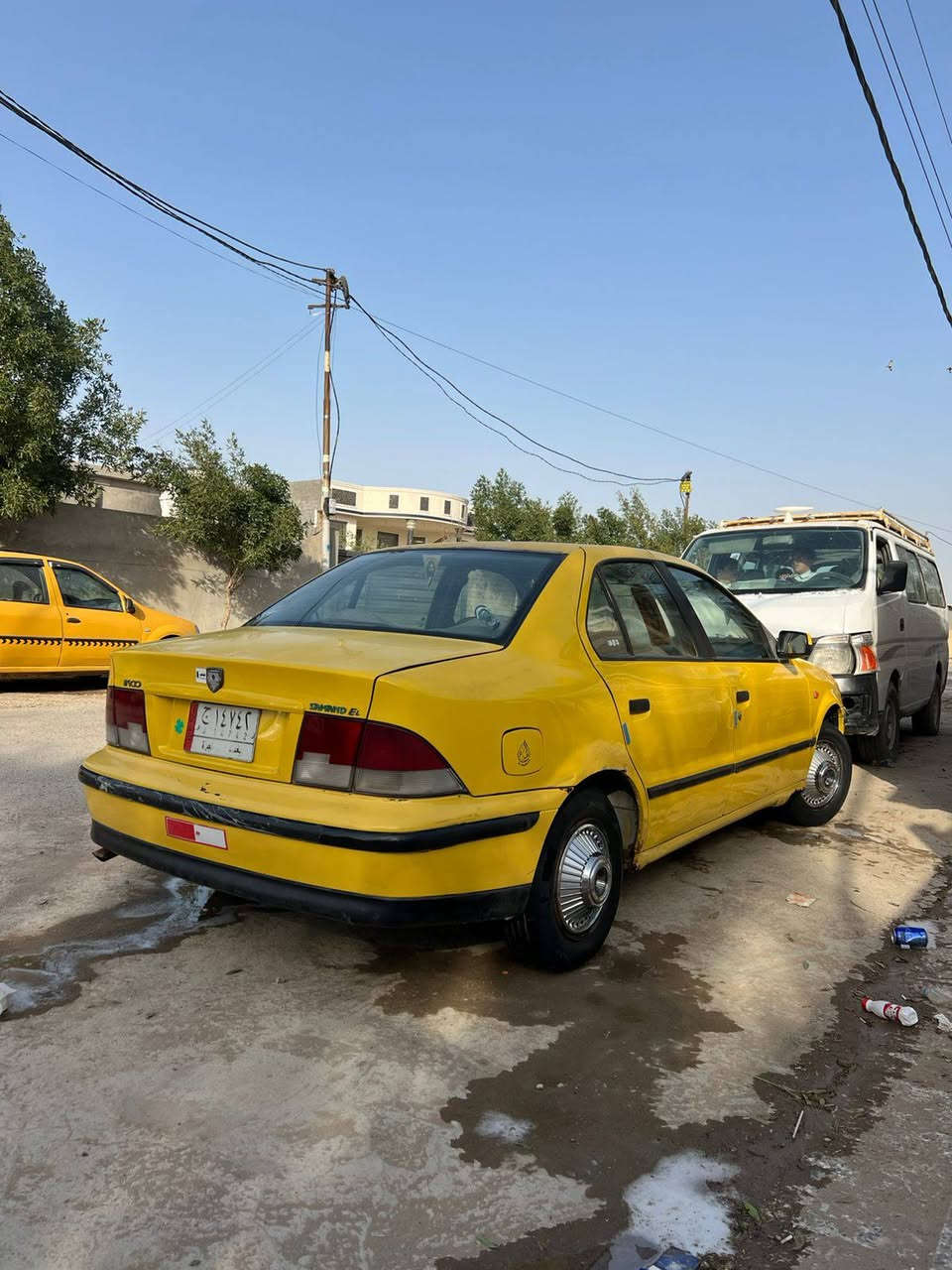 السلام عليكم سمند 2009 للبيع
سياره مكفوله من الضربه والگص والتبديل معمر بيها فقط دوس اثر خياس باقي السياره خير من الله صدر امامي وخلفي جديد كلچ جديد تخم تاير جديد كهربائيات كلها شغاله مكينه ناعمه وحلوه خير من الله تغليف كشنات جديد منظومة زنون عالي شاشه 4K  
 اي استفسار اتصل وبالخدمه *********** 

السعر (35) ومجال بسيط مكاني بغداد جسر ديالى الجديد
