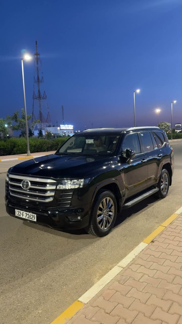 TOYOTA                      ***********

LAND    CRUISER 

2022

GXR

SAS

V6

4.0L

…………………………………………………………………………
ته نها 13هه زار رويشتوه 
‏

تویوتا       لاندکروزەر
 2022       ره ش قتران

6 پستن

مەکینە

4.0L

………………………………………………………………………….

وارد            عێراق

شەریکە       ساز

ضمان

………………………………………………………………………….

جی      ئیکس     ئار

3 شاشە

بێ       تۆربۆ

………………………………………………………………………….

مواسفات

کوشن        جلد

کوشن        کارەبایی
  

شوێن     مۆبایل   شەحن   کەرەوە

کامێرای       دواوە

سندوق       کارەبایی

حەساس

ساردکەرەوەی      کوشن
 

3شاشە 

م
لایت        زینۆن

لایت        لید

دیاریکردنی        خێرایی

شغال

8      ایرباگ 

…………………………………………………………13            هەزار             رۆیە 
  

حەقیقی        بەشەرت

………………………………………………………………………….

رەقەم     و      سەنەوی    نوێیە

بەناوی         خۆمانە

………………………………………………………………………….

شوێن          هه ولير***********
 

………………………………………………………………………….

نرخ

………………………………………………………………………….

665$                                           وەرەقە أربيل, العراق
