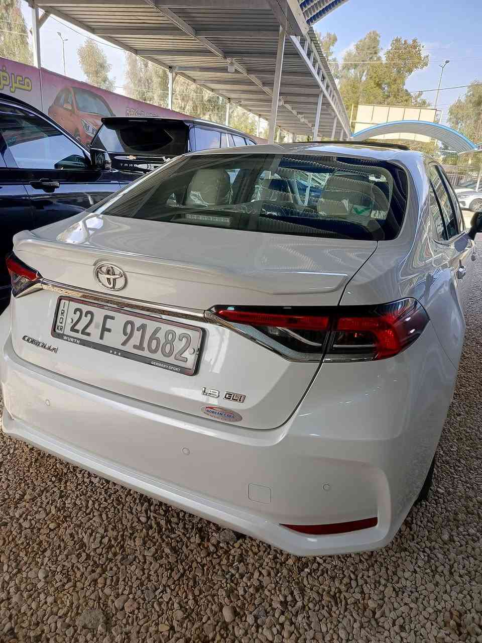 سلام عليكم كورلا 2024 خليجي شركت ساز بانزين مكفوله كفاله عامه بعدهي على وضع شركه
فول مواصفات ماشيه 50الف 
السعر 188وبيها مجال 
مكان السياره كربلاء المقدسة 
رقم الهاتف ‏‪***********‬‏
