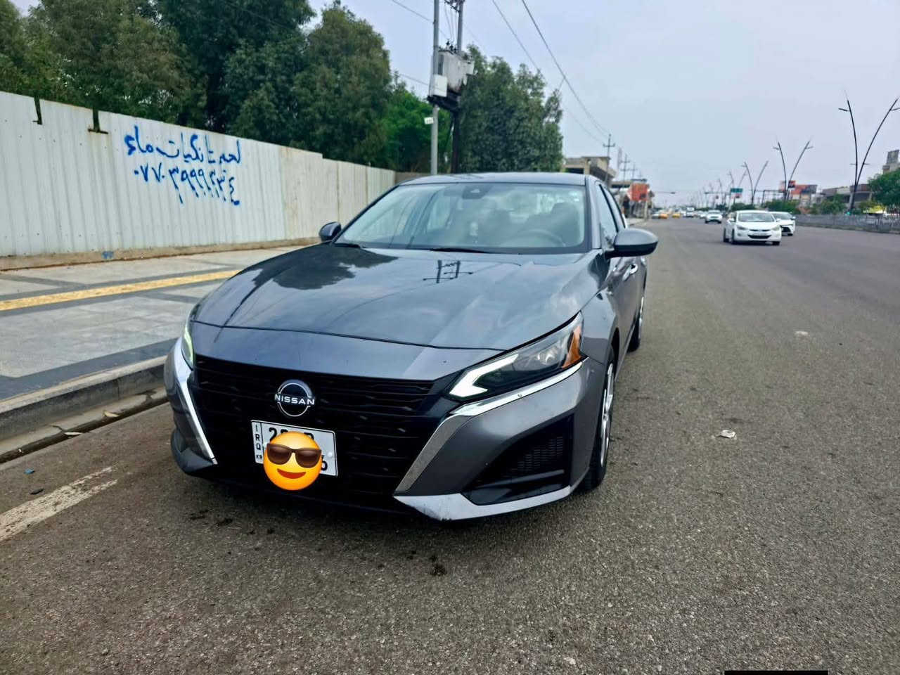 نيسان 2023  التيما S
بدون ايرباك ماشي 74 mile 
السياره رقم اربيل 
بجم كبس كير ومحرك شرط
ضررها بسيط جدا 
جاملغ خلفي مسحوب
 ورصعة صغيره حيل بالشاصي الخلفي 
تعديل بارد جاملغ امامي حيل قليل مايعبر الاربع اصابع
مكان السياره : كركوك
رقم الهاتف وبيه واتس اب ***********

