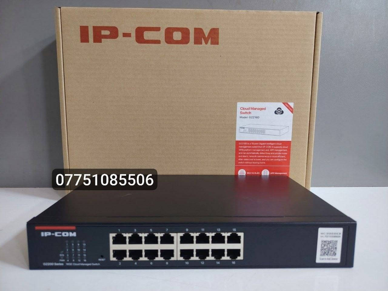 هب IP_COM
📍 G2224D (يتبرمج) 
السعر 85.000
📍 G2226F (يتبرمج) .
📍 2 SFP 
السعر 100.000
📍G2216D (يتبرمج) 
السعر 70.000
📍 G1016D
السعر 60.000

⬅️ للإستفسار والتواصل ***********📞 واتساب توجد خدمة توصيل خلال 24 ساعة ⏱️🚚
