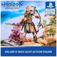 شخصية aloy   من سلسلة العاب  horizon forbidden west   بحجم 1/12 بما يع...