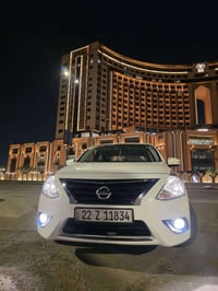 نيسان سني للبيع موديل 25 رقم اربيل باسمي  السيارة جديدة على ايدي ماشية...