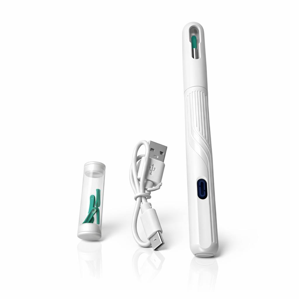 السلام عليكم منتج لازم موجود بكل منزل هو عبارة عن منظف اذن ذكي مدعوم بكامرة وملقط داخلي يخليك تنضف اذن طفلك او اذنك نفسها او اذن شخص كبير بلعمر كل عروضنا حصرية وموقتة يوصلك المنتج الى باب المنزل بسعر
16  الف دينار فقط توصيل مجاني

منظف الأذن الذكي بالكاميرا NK3 – Wireless Visual Earpick

• جهاز تنظيف أذن ذكي مزوّد بكاميرا يعرض صورة داخل الأذن مباشرة على الهاتف عبر الاتصال اللاسلكي، لتتمكن من تنظيف الأذن بدقة ومتابعة العملية عبر التطبيق.

• عرض مباشر على الهاتف
يعرض صورة داخل الأذن عبر تطبيق الهاتف باستخدام اتصال WiFi، ويعمل مع أجهزة Android و iOS.

• كاميرا بدقة HD
مزود بكاميرا مع مستشعر صورة CMOS لعرض صورة واضحة أثناء الاستخدام.

• اتصال لاسلكي عبر التطبيق
يتم التحكم وعرض الصورة عبر تطبيق HND بعد الاتصال بشبكة WiFi الخاصة بالجهاز.

• تصميم قابل للشحن Type-C
بطارية مدمجة قابلة للشحن بسعة 130mAh مع شحن عبر Type-C.

• حساس جاذبية ثلاثي المحاور
مزوّد بـ 3-Axis Gravity Sensor للمساعدة في استقرار الصورة أثناء الاستخدام.

 • السلسلة: NK3 Series
 • معيار الشبكة: IEEE 802.11 b/g/n
 • التردد: 2.4GHz
 • سرعة نقل الصورة: 30fps
 • مستشعر الصورة: CMOS
 • جودة الصورة: HD
 • القطر الداخلي للعدسة: 3.6mm
 • البعد البؤري: 15mm – 20mm
 • البطارية: 130mAh
 • وقت العمل: حوالي 35 دقيقة
 • وقت الشحن: حوالي 60 دقيقة
 • مدخل الشحن: DC 5V / 150mA
 • نوع الهوائي: مدمج
 • درجة حرارة التشغيل: ‎-10°C إلى ‎50°C
 • المستشعر: Gravity Sensor ثلاثي المحاور
 • الشحن: Type-C
 • الاتصال: Wireless WiFi
 • متوافق مع: Android / iOS

محتويات العلبة:
 • جهاز تنظيف الأذن بالكاميرا
 • كتيب المستخدم (User Manual)

اترك رقمك. 
وعنوانك بل رابط 
وراح توصلك الباب المنزل
https://rolemall.com/?strung=lBQwYT0gootquality12557


**إذا كنت صاحب هذا الإعلان وتريد حذفه لأي سبب، رجاءا أرسل رسالة إلى الدعم الفني**