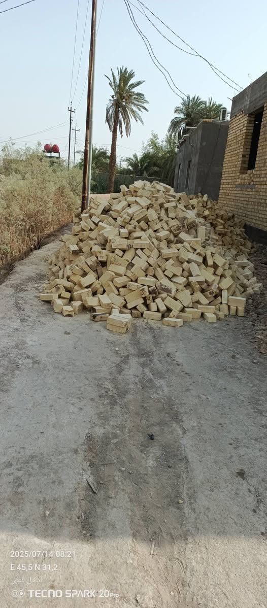 السلام عليكم طابوق  شرط قوه وركن واصل الرميثه 420$.       *********** 📞***********
