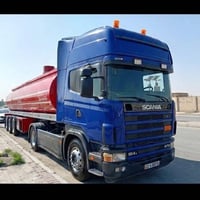 سكانيه صهريج  موديل 2002 محرك وكير بزونه مال 2011 جديد دوشمه قماره جدي...