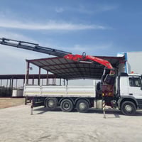 اكتروز مديل2013/ اربع محاور كرين مديل 2006/عدد السلايتات /6/مكفول كفال...