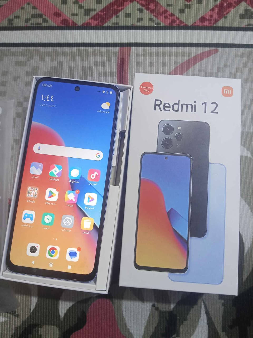 ريدمي 12

جهاز أخو الجديد 

كامل ملحقاته

ذاكره 256ةرام 16

كامره 50 ميكه

بطاريه 5000

شاحنه 25 واط 

***********

مكاني نجف النجف, العراق
