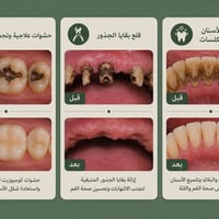 عيادات الزهراوي • قلع اسنان • علاج مجاني