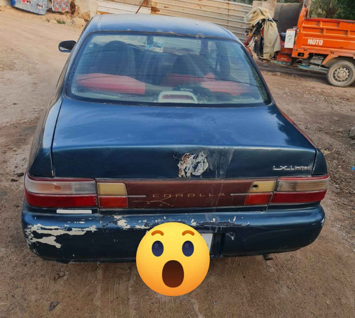 بسم الله الرحمن الرحيم 
كورلا 95  مصبوغه عام محرك خير من الله  كهربائيات ممتازه تايرات جديد  السعر 45 وبيه مجال  السنويه 2030  اصوليات كامله تحويل ثاني يوم  
العنوان البصره كرمه علي 
***********
اتصال + واتساب
