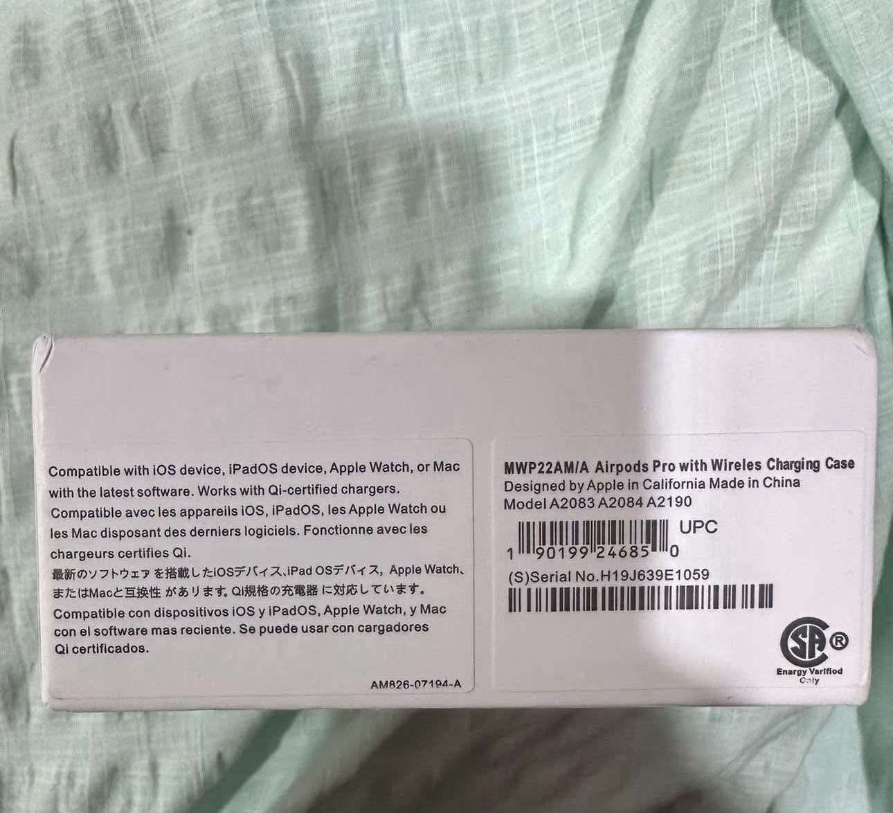 ايربود الجيل الثاني نطيف جدا السعر 150 القرنة, البصرة


**إذا كنت صاحب هذا الإعلان وتريد حذفه لأي سبب، رجاءا أرسل رسالة إلى الدعم الفني**