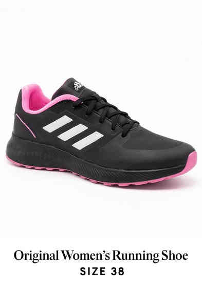 تريدين حذاء مريح بالمشي او بالوكفه حذاء باله اصلي اديداس نسائي مريح داخل قطن خارج جلاتين ومخمل وبلاستك 
قياس ٣٨ 
سعر ٣٥ والتوصيل مجاني 
***********
