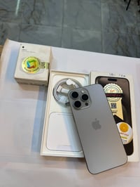 ايفون 15 برو ماكس 256 بطارية 82‎%‎ نضافة 100‎%‎ دبل سيمكارت خطين ❤️ كا...