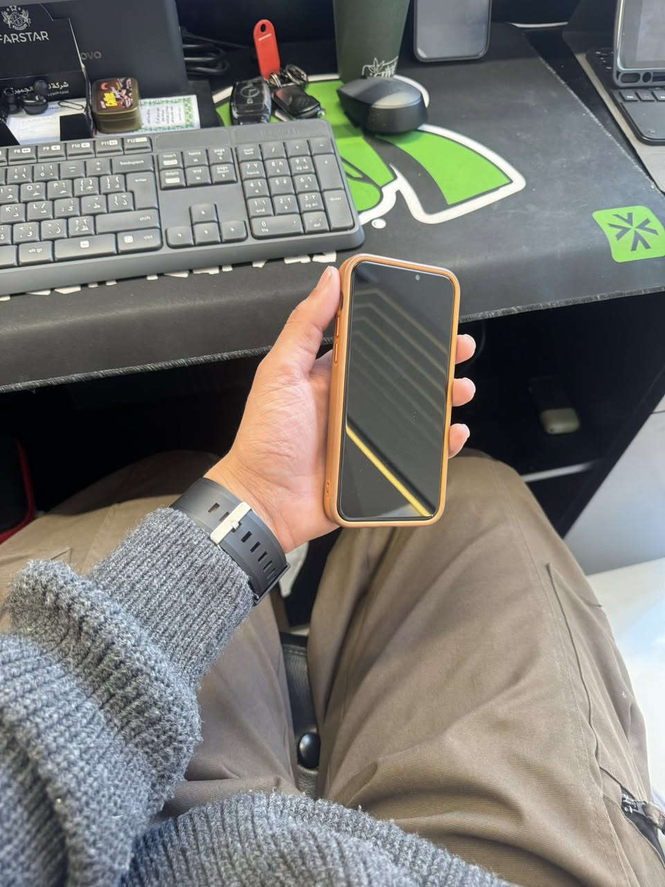 ايفون 11 برو
ذاكرة 256 ياباني ما مبدل بي ولا قطعه جهاز نضيف مجرد بي شخوط قليلة 
البطارية 72 اصل ما مبدله كامرات يخبلن بي زومx2  
السعر 350الف 
كربلاء _الجمعيه 
***********
