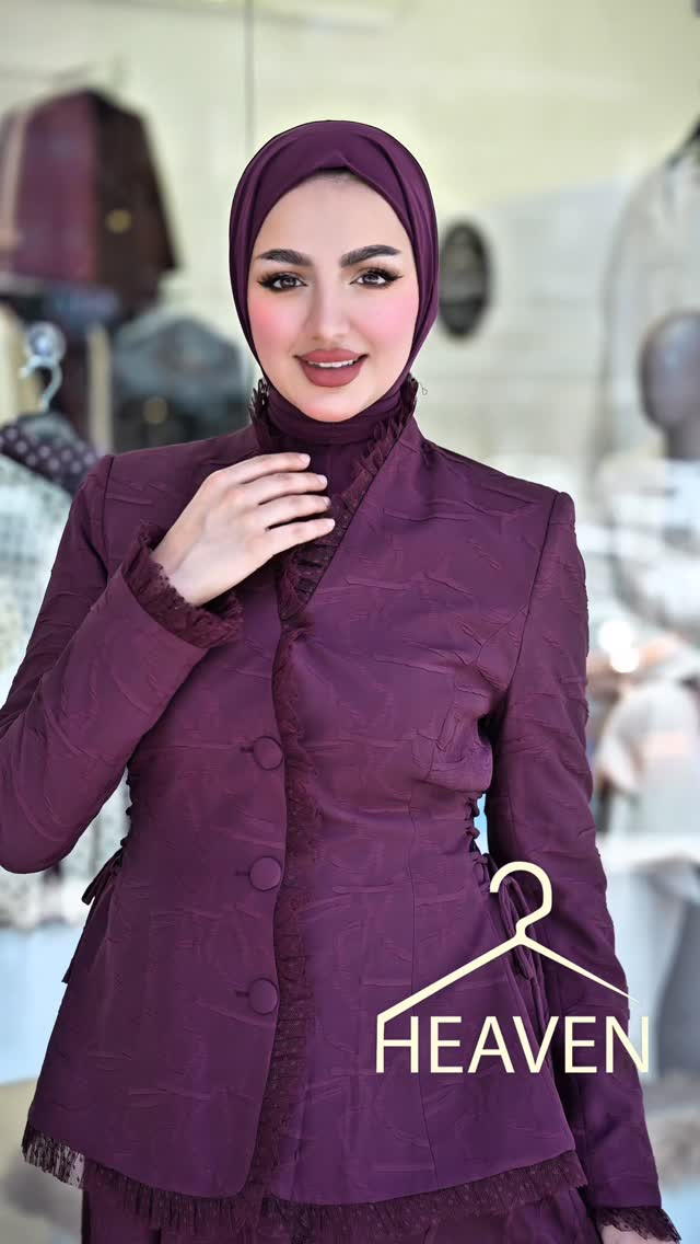 Heaven Boutique اناقتك عنواننا💫

طقم أنيق تنورة مع سترة ✨
بخامة راقية ولمسة فخامة تخلي إطلالتك غير 🤍

الألوان المتوفرة:
أسود ماروني وردي فستقي بيجي سمائي

القياسات:
38 - 40 - 42 - 44 - 46 

الحجاب متوفر بعدة ألوان💕

طول السترة:70سم 

طول التنورة :110

للطلب راسلونا دايركت💌
او الاتصال عبر الواتس اب ***********📞

عنوان البوتيك :
زيونة - شارع الربيعي
مجمع الانيوم مقابل كوزمتك هدى يوسف
