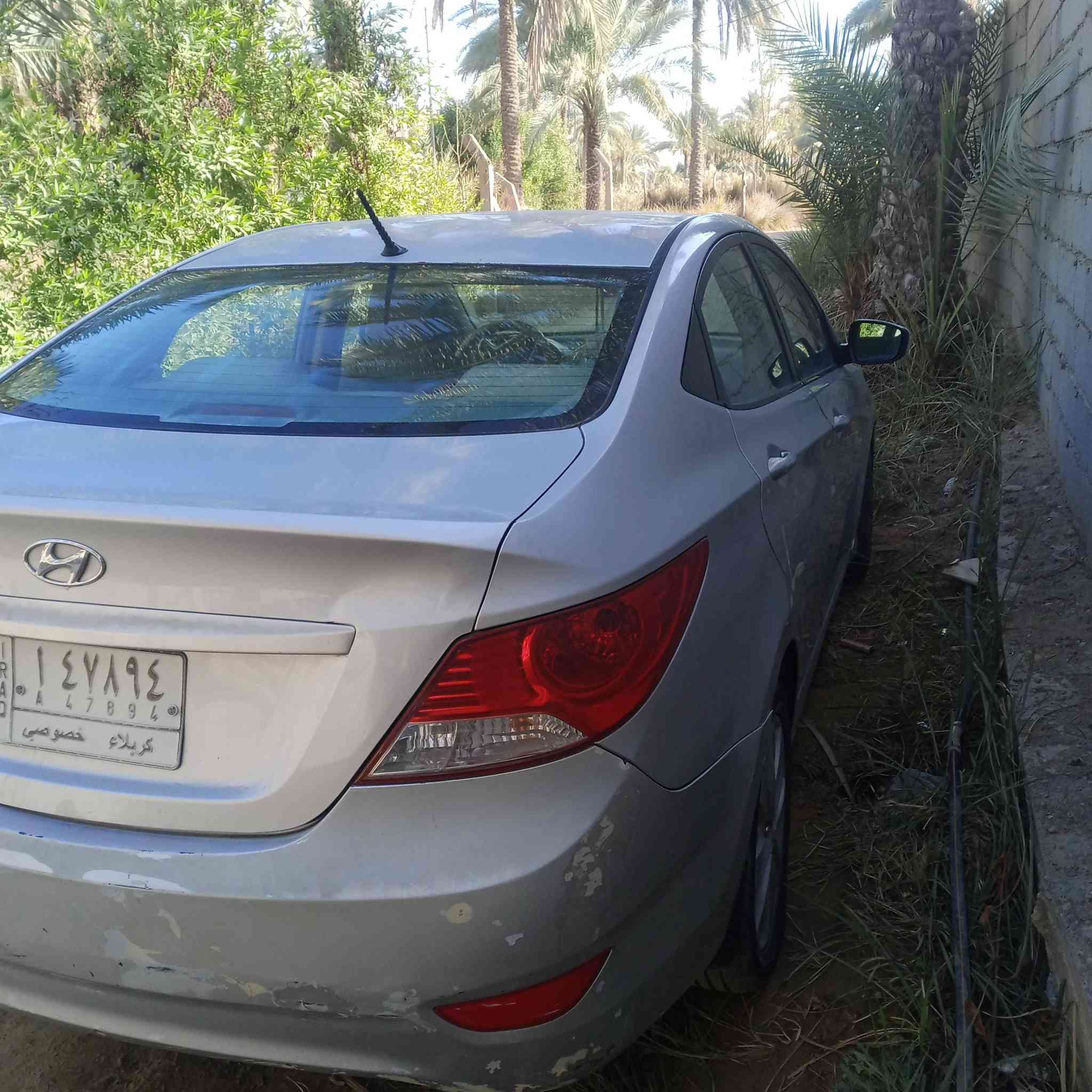 هونداي اكسنت ٢٠١٤ رقم كربلاء
مكينه ١٦٠٠ صبغ ٣ قطع بدون دواخل 
السعر ٨٧ ورقه مع المجال مكان السياره كربلاء الحسينيه ***********
