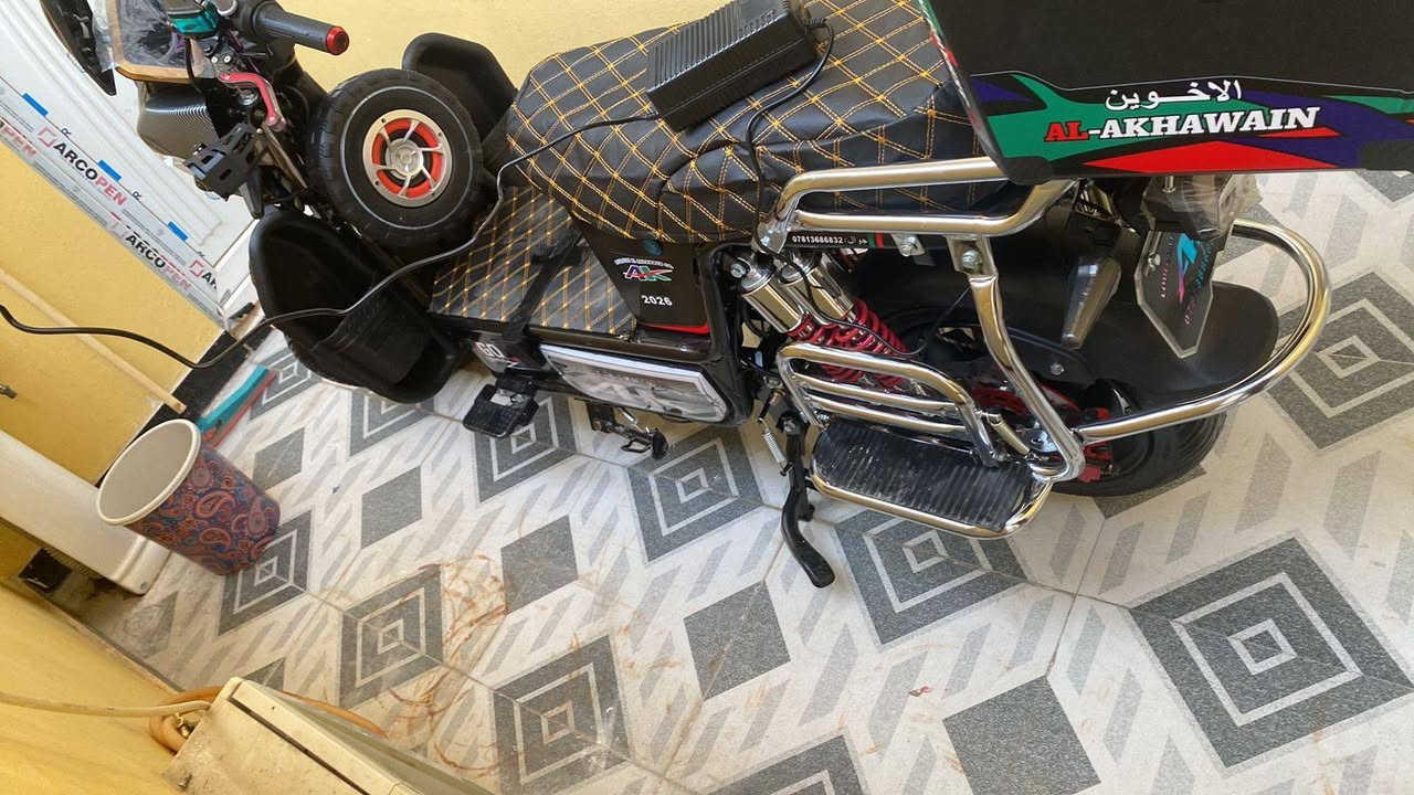 بايسكل شحن للبيع
6 بطاريات مكفولة من كلشي 

استخدام شهرين 

جنطتتين تحت الشاشة وويم الكشن 

دبلات قفاز

دي جي عالي 

انارات فوك التاير الخلفي 

بصمة تحت الجوزة شغالة 

ريمونتات 2 سويچ 2 مفتاح بطاريات 2

عقل ملف بطاريات مكفول كفالة عامة  

للاستفسار:***********
مرخصتك ادمن حبيبي❤️‍🩹
