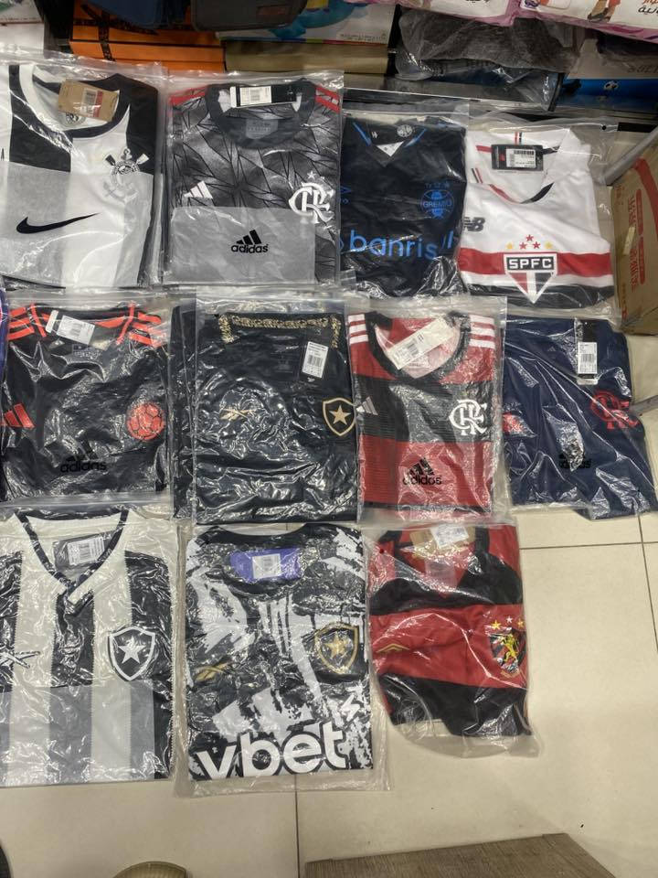 💚سلام عليكم 💚
البيع  للجادين   فقط وليس للحدايق والمواعيد الكاذبة مع  احترامي للطيبين  
❌دريس فقط  بدون شورت ❌
⚽️دريسات  اندية برازيلية ⚽️🇧🇷🇧🇷🇧🇷
🔴عندي  95 قطعه🔴 براندات ماركات معروفة اصلي صناعة برازيل وڤيتنام وتايلند سعرالقطعه 4000   واذا جملة   3500  
لحد يگلي ب3000وب2500 مشتريهن بفلوس ارخص من الفانيلة الداخليه  
مكاني بغداد المنصور  للتواصل ***********   وات   ساب
