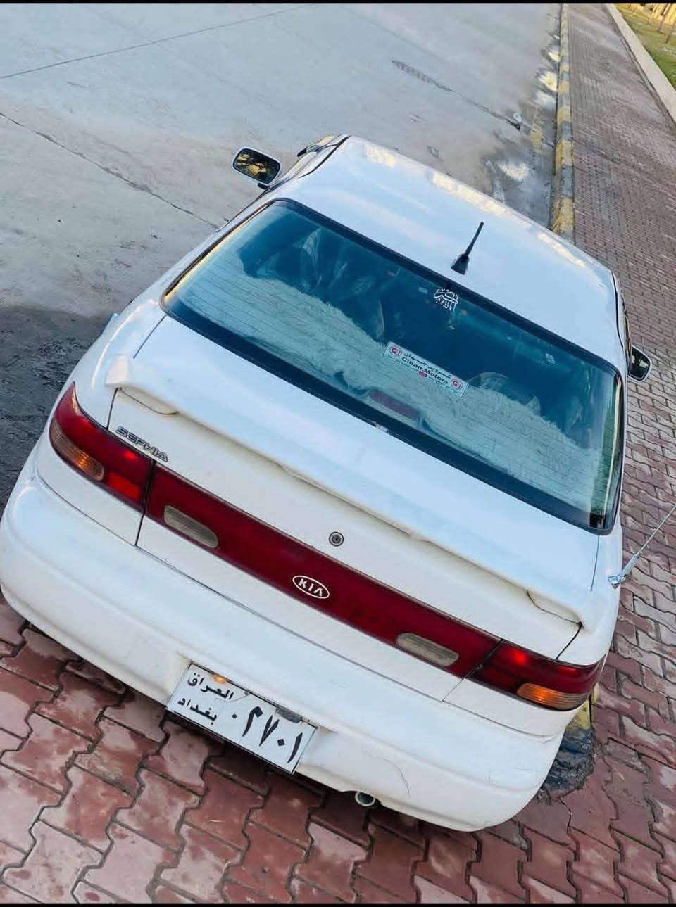 بەناوی خوای گەورە 
کیا سیڤیا 
مۆدێل 1995
ئاڕمی سلێمانی 
مەکینە 8 وئیساحەت
گێڕ مەکینە تەقەو ڕەقە بەشەرت 
گێڕعادی سەیارەکە ماڵی دۆستە
گەرمی و فڵچە وکارەبای بەشەرت چوار جام کارەبا 
قفڵ مەرکەزی ڕۆن فلتەر و ئینتیفرێزی تیایە 
 ئاڕم  ئەوەلیات موس بڕاوە حیجز غەرامە بەشەرت 
نرخ 28 گەڵاو مەعمەلەیەکی برایانە
0751 7900969 حلبجة, السليمانية
