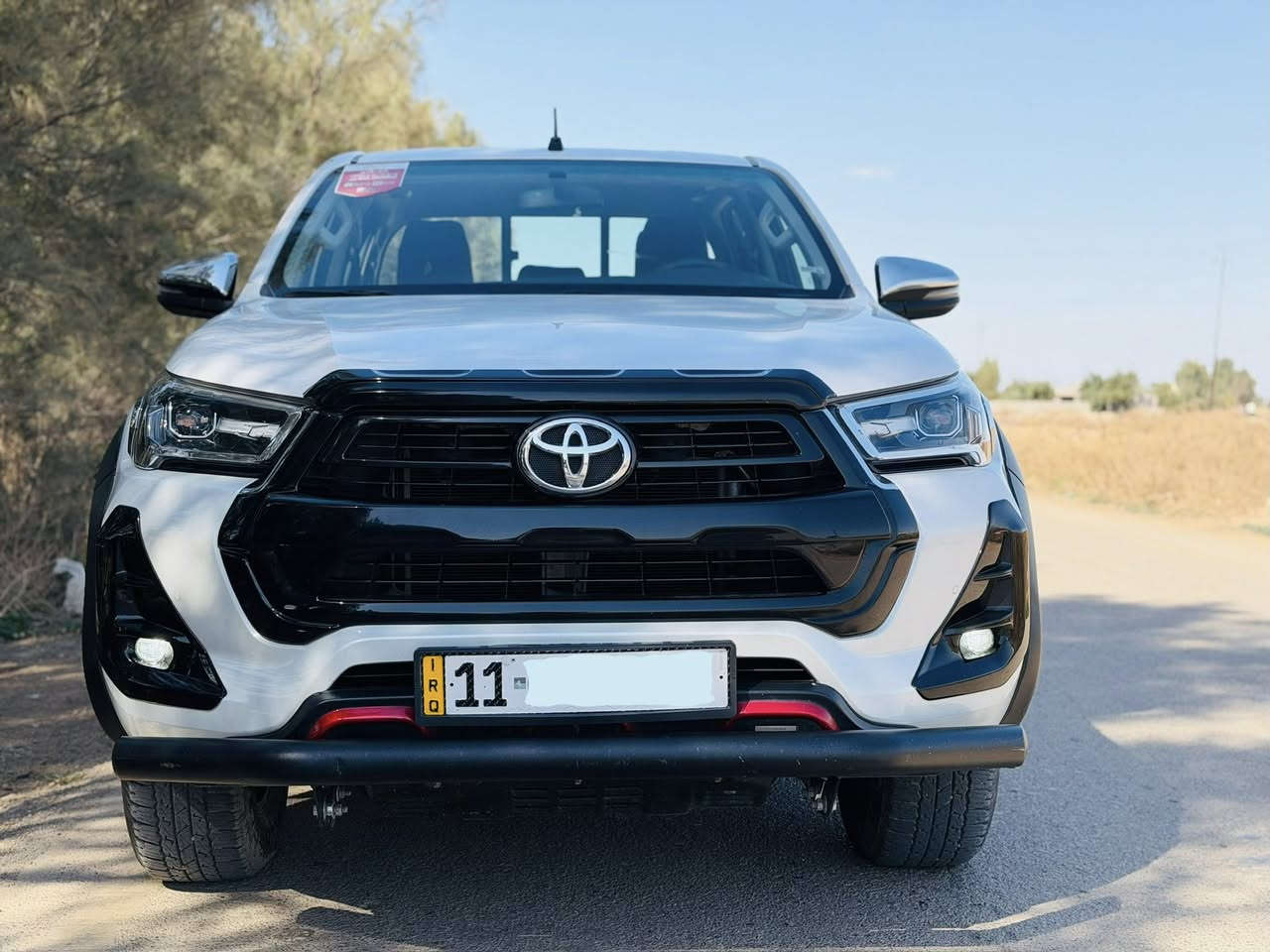 السلام عليكم
سيارة للبيع تويوتا هايلوكس موديل 2025 رقم بغداد ساز بسمي ماشيه 19 الف خليجيه مكفوله كفاله عامه 

مواصفاتها ساز 

بصمه 

كشنات تدفئه 

شاحن لاسلكي 

رادار جوانب 

كامره خلفيه 

مري شفط ا

وباقي مواصفات

السعر / 375 $ وبيها مجال 

العنوان / بغداد / جسر ديالى 

للاستفسار اكثر 

***********
