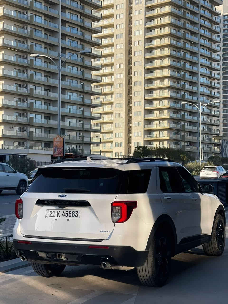 سلام وعليكم اخوان بإذن ادمين محترم عندي اكسبلور st line موديل ٢٠٢٤ بدون صبغ فول مواصفات بانوراما فورويل بصمه شغال رادار امامي وخلفي ومرايا رادار  سياره مرقم ماشي ٣٥٠٠٠ مايل لاستفسار ***********
