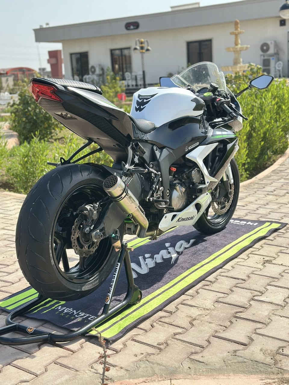 كاوسكي 2016 636cc
الدراجه مكفوله من فتح ومن بيرن ومن بكن ومن ضاغطه
الدراجه اوراق اصولي حته كتاب مال هزه مطلعلهة
ماشيه ٢٠ ألف
الدراجه هاون اي نقص مابيهة
مكاني واسط العزيزية
متواجد خاص او واتساب
رقمي
***********
