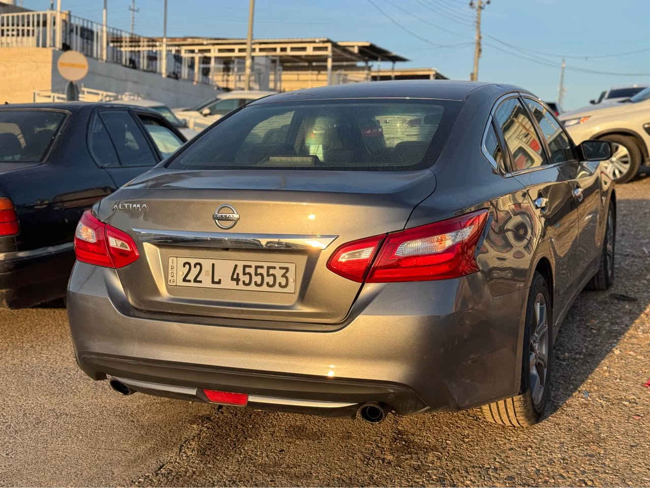 Nissan Altima S 2017 نيسان التيما اس
جملغ خلفي و صندوق صبغ فقط باقي السيارة كفالة
ارباكات سليمة و بجم كبس و كير محرك تبريد شرط 💯
١٣٤ الف ميل ماشية، سيارة ماشاء الله عليه حلوة و جاهز

سعر 110 و مجال بسيط و مكان عقرة "ئاكرئ"
واتس اب و كورك ***********
0750-7739471 اكر, نينوى
