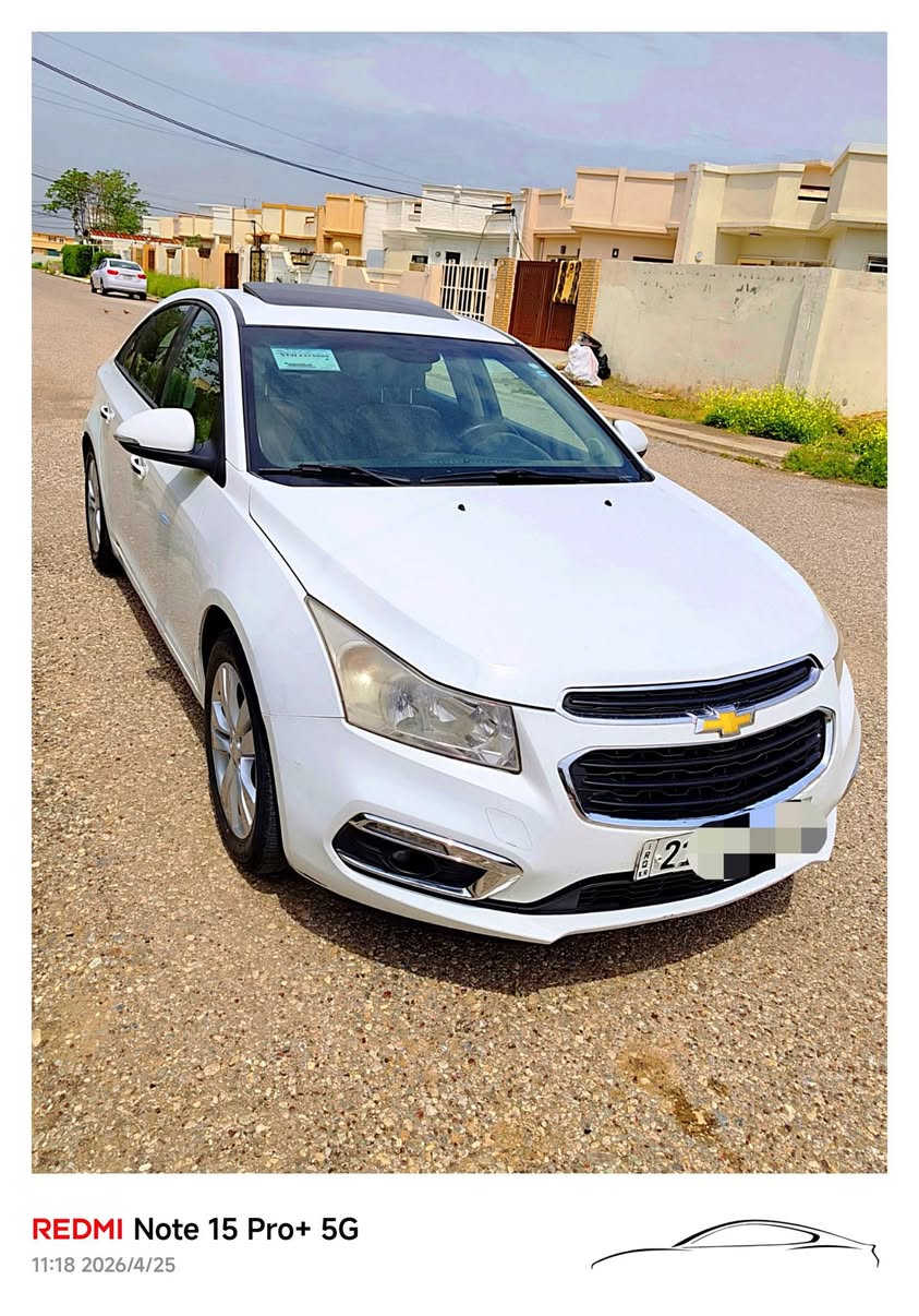 ملاحظه (بيع أو مراوس باعلى حسب القناعه مع إمكانية بيع بالقسط مقدمة ودفعات زينه)

السلام عليكم شوفرليت كروز خليجي موديل 16 فوول مواصفات للاخير  رقم سليمانية الجديد اربعه بصمات بصمة تشغيل شاشة اندرويد داخل قرميدي كشنات جلد لونين كشن كهرباء تحكمات ستيرن كروز قفل سرعه فتحة سقف ويل كب إشارة بالمري رادار جانبي بلاجكتور وبعد بيها مواصفات السيارة محرك مفتوح بس شرط ودوسات صبغ فقط ماشية  80الف ميل السيارة جديد جدا وجاهزة مكان السيارة موصل 
 للاستفسار الاتصال على الرقم ***********
