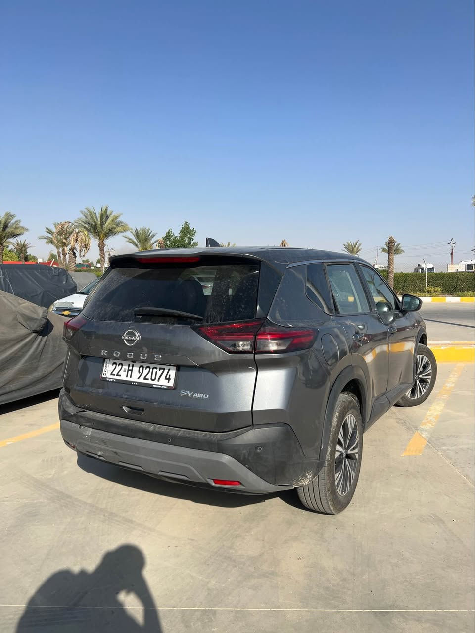 Nissan rouge 2023 SV-AWD
نیسان ڕۆگ مۆدێل 2023 
دەبڵ ئەکسل 
سێ پستن
مواسەفات SV 
سبوغ عام
 پێش و پشت کەپس
98 000 km ڕۆشتوە
 مەکینەی کراوەتەوە بەشەرت 
سعری ١٠٨ وەرەقەو مەجال
*********** أربيل, العراق
