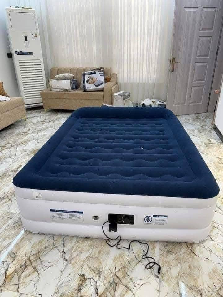 دوشك نفخ نفرين طبي جديد  مع منفاخ كهربائي مع مخاد متصله طبيه سعره ٤٥ الف اول تم يوجد توصيل *********** بي واتس
