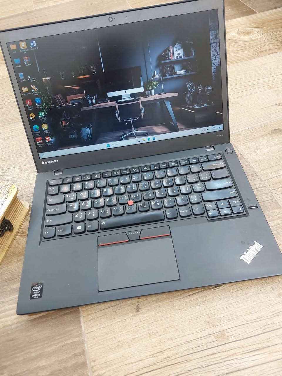 لابتوب جيل رابع رخيص السعر خفيف الوزن مناسب للدراسة والتصفح 
 Lenovo T450 Ci5 الجيل الرابع
. 
السعر 145  الف مع التوصيل المجاني و الحقيبة
. 
النظافة شرط اخو الجديد وعل الفحص وين تريد 
……………………
 المعالج Ci5-4 th جيل رابع 
 ذاكرة الوصول العشوائي (الرام) 8GB 
 التخزين( الهارد) 256GB SSD 
كارت شاشة انتل داخلي  4GB 
 مقاس الشاشة 14انج
 كيبورد  عربي انكليزي
الرام والهارد قابل للتطوير 
…………………………………
*********** واتساب
قناتنا على تيك توك
tiktok.com/@user5714722715085
