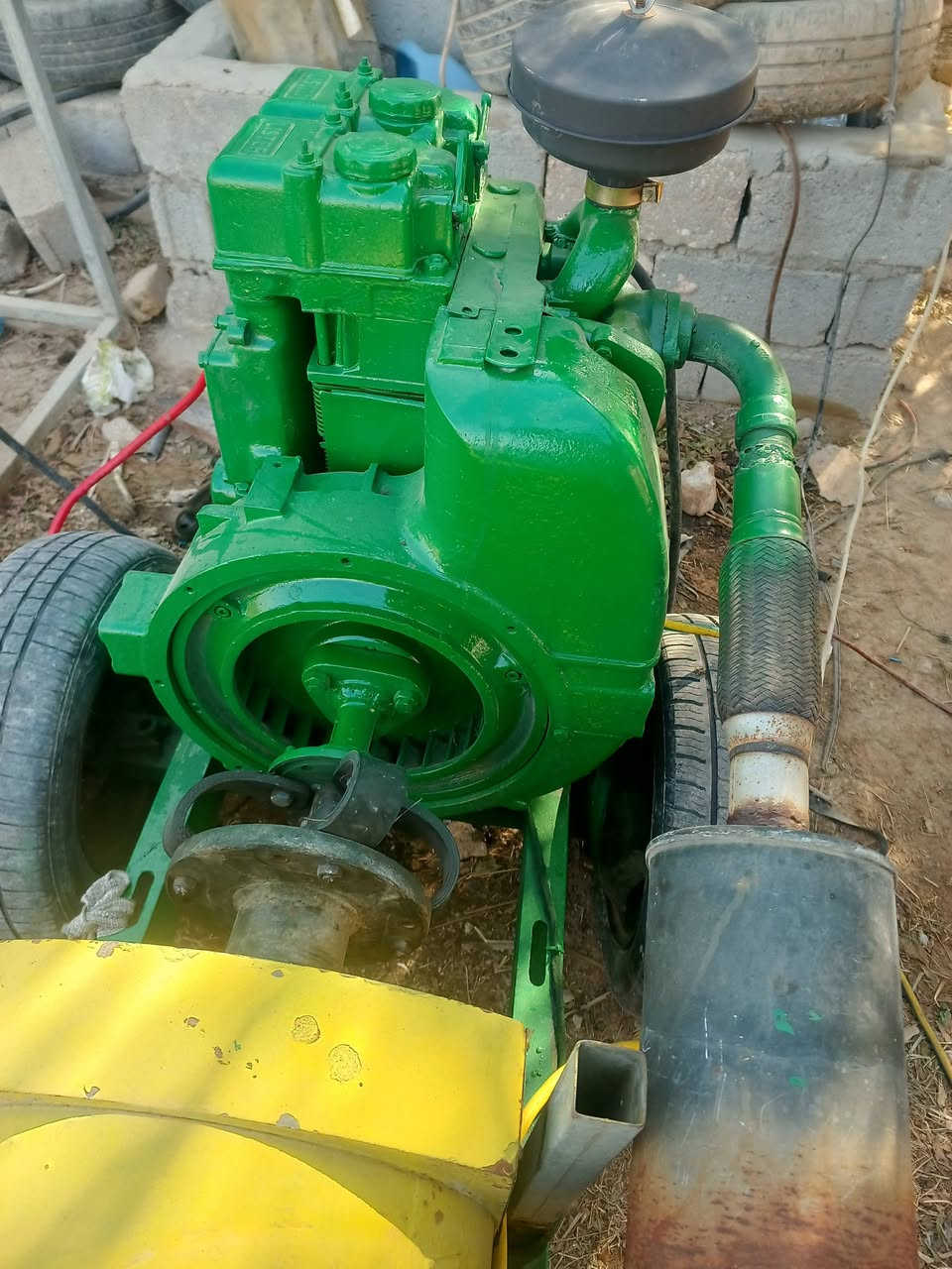 سلام عليكم مولد لستر انكليزي ٢ بستم نضافة
٩٥ بالميه جديدة كلش شرط الشغل ١٢:٥ كيفي
٤٥  أمبير محرك جديد مشتغل ٢٠ ساعه فقط
العنوان كربلاء الزبيله ***********
وللمعلومات للكاز لتر بساعه
