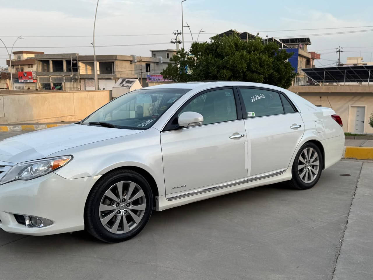 ‎تۆیۆتا ئەفەلۆن 2012 خلیج لمیتد فول
‎قەباخ رەش 
‎سەیارەکە نموونە لە جوانی  
‎مواسەفات پێنج بەسمە کوشن کارەبا  
‎کوشن میمۆری گەرمو سارد پەردە 
‎حاسەی پێشوو دوا کوشنو شانو سەقفی لۆک لۆکە
‎سەنەوی رەقەمی تا ٢٠٢٨ تازەیە
‎بەناوی خۆمەوەیە بیتاقەی بەنزینی هەیە 
‎سەیارەکە ماڵی دۆستە 
‎کامل سێرفسی بۆ کراوە
‎ رۆشتوە سەیارەکە km20000
٣پارچەی بۆیاخە بی ناوگرتن
جاملخ و بۆنیت دەرکای سایەق بەس بەخە 
‎سـعـر :190 مەجالی برایەنە  

‎گێر و مەکیەنەی بەشەرت 
‎هیچ کێشەیەکی تێدا نییە 
***********
شوین: کەرکوک كركوك, العراق
