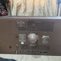 تلفزون خشب zenith  صناعة امريكية سنة صنع1966 حجمه 110 cm شغال على الفح...