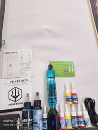 اخوان جهاز وشم كامل مع كافة ملحقاتة من أحبار ونيدل جاهز جديد استفسار ا...