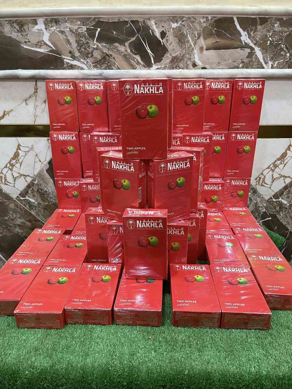 متوفر معسل النخلة الاصلي شرط الجودة و الضمان
للطب واتساب او الاتصال على الرقم *********** اقل كمية للطلب هي واحد كارتون توصيل لكل العراق مجاناً
