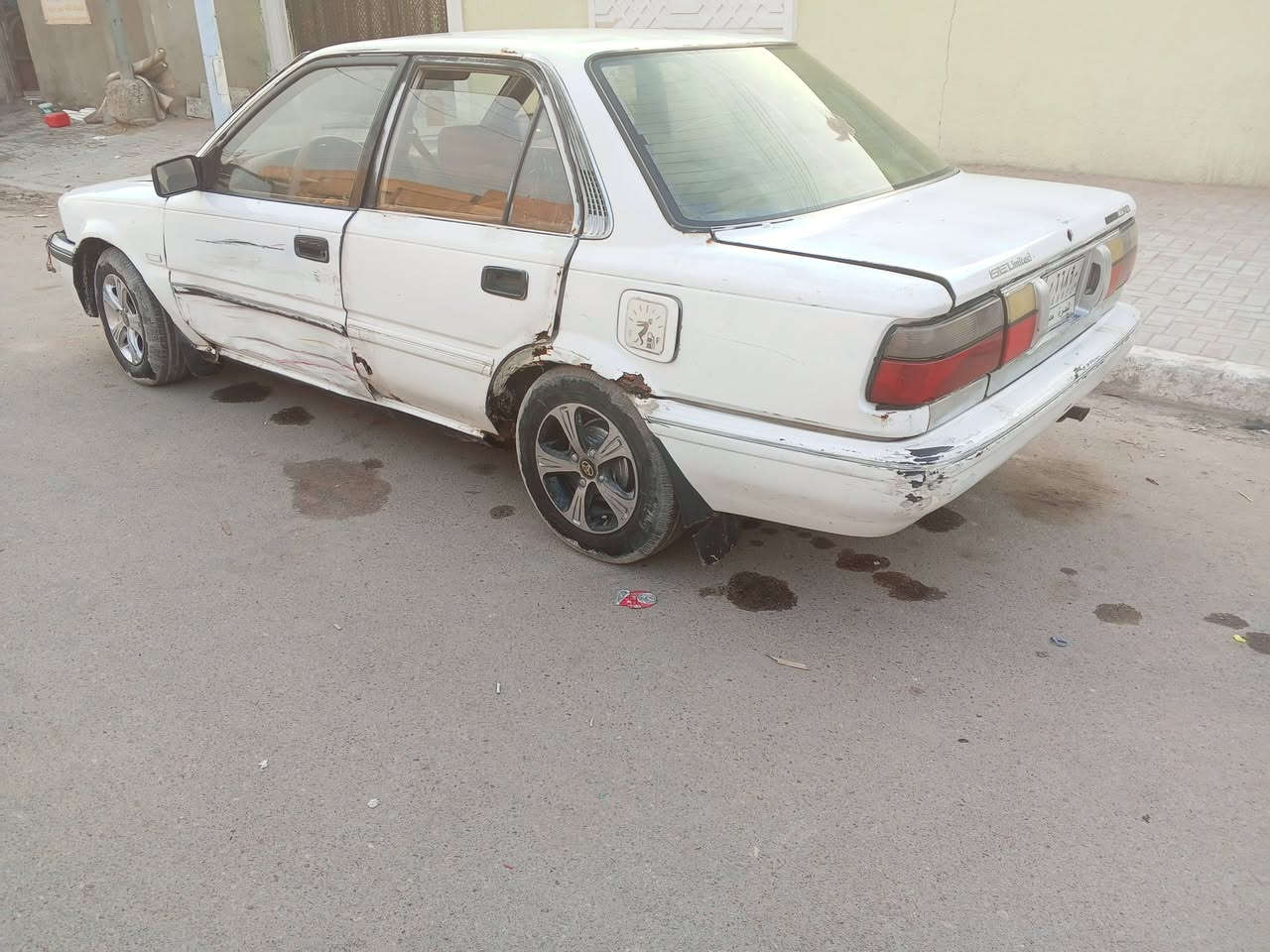 السلام عليكم كورلا للبيع موديل 92 رقم بصره تحويل سنويه تنتهي 2027
بيها صوت بكن قليل 
عنوان البصره الزبير
سعر 25 بيها مجال بسيط 
السياره بالصوره رقم الهاتف***********
