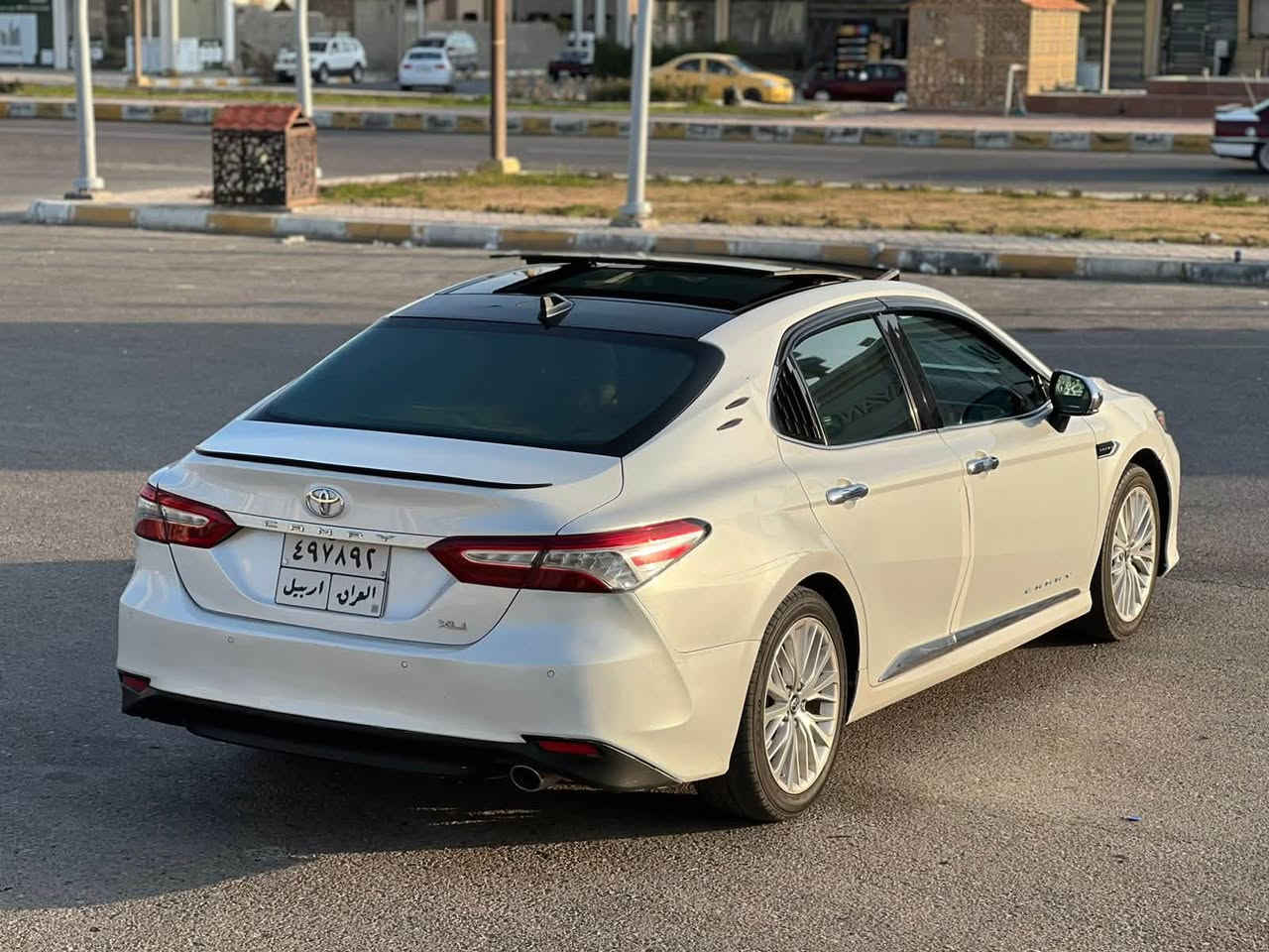 TOYOTA CAMRY 2018 XLI 1/1
استيراد خاص 

رقم اربيل شرط التحويل والغرامة

بوضع الشركة حتى الكتلوكات موجودة دواسات الشركة

كفاله عامة فقط بارد بالصندوق

ماشية 56 مايل فقط 

گير محرك كفاله

تخم تاير جديد

باتري جديد 

صدر امامي خلفي نظيف 

لون ابيض لؤلؤي 

دخول ذكي عند الاقتراب 

بصمه تشغيل وبصمه دخول

سقف بانروما 

شاشه داتشو 

كامرات محيطية  360 درجة

كامرة امامية 

اشارة اقتراب بالمري الجانبية 

حساسات امامية خلفية 

مانع تصادم 

توقف ذاتي امامي خلفي 

رادار تحديد مسار 

كروز مثبت سرعه 

عداد سرعه ديجيتال 

كشانة امامية تدفئة 

تحكم كهرباء 

شحن وايرلس

منافذ شحن امامي خلفي 

سستم سماعات GBL 

اوتو هولد

4 جام اوتو 

شاشة تحكم تبريد والتدفئة

صندوق بصمه

هاند بريك بصمه

3 انظمة قايده 

تبريد تدفئة قطعتين 

انارة محيطية 

بك لايت LED

لايت زينون ذكي 

ويل كروم 

مكانها الانبار- الفلوجة

للاستفسار خاص او على الرقم 

***********
