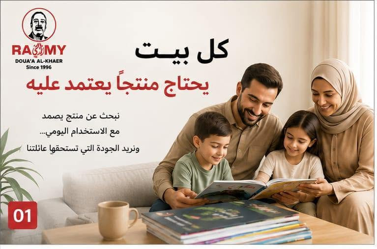 لأن الثقة تُبنى بالتفاصيل… بدأنا من الجودة، واستمرّينا بالالتزام. 🇮🇶✨

في مصنع رامي نؤمن أن كل دفتر، وكل سجل، وكل منتج يخرج من خطوط الإنتاج يحمل اسمنا، لذلك نصنعه بعناية تليق بثقة عملائنا.

نستخدم أحدث تقنيات الطباعة، ونختار المواد بعناية، لنقدّم منتجًا وطنيًا يجمع بين الجودة، والمتانة، والتصميم المميز.

مصنع رامي… جودة تبدأ من المصنع، وتستمر معك في كل استخدام.

📍 الإنتاج بالجملة فقط
📍 الموقع الرئيسي: بغداد – شارع الرشيد، مقابل شارع المتنبي، قرب جامع الحيدر خانة.
📲 للاستفسار والطلبات عبر واتساب: *********** – ***********.
