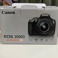 كامرة كانون جديده 2000D 07712249070