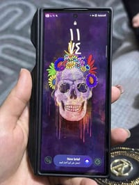 Galaxy z fold 6 256 GB  نضيف مستعمل ٦ اشهر فقط داخل الضمان بلكارتون ال...