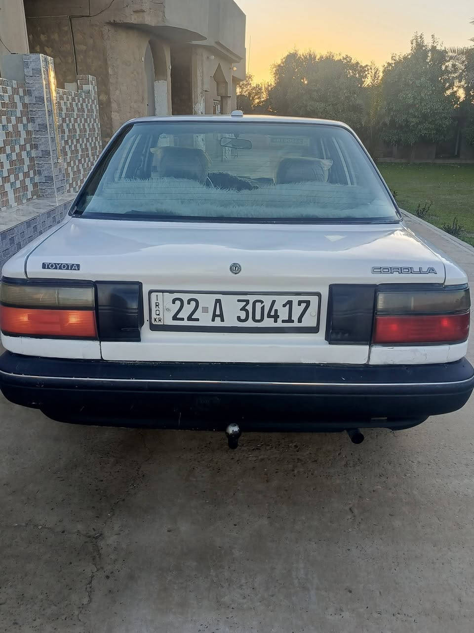 سلام عليكم
للبيع
كورلا موديل 90 
كيرأوتو 
رقم اربيل بسمي سنويه ل 30
السياره جاهزه وحلوه 
مصبوغة احزام 
مكانها صلاح الدين -تكريت-الزلايه 
السعر ٥٥ وبيها مجال 
للاستفسار ***********
***********
